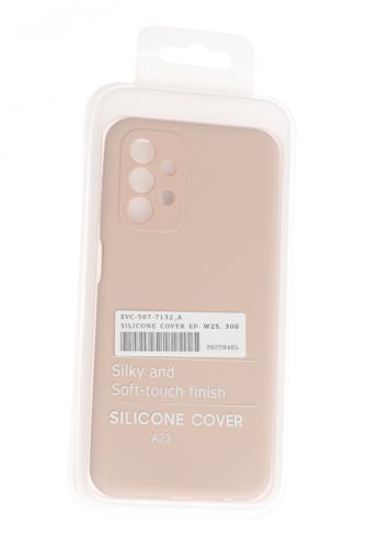 Чехол-накладка для Samsung A235F A23 SILICONE CASE NL OP закрытый светло-розовый (18) оптом, в розницу Центр Компаньон фото 4