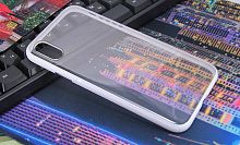 Купить Чехол-накладка для iPhone X/XS JZZS NEW Acrylic TPU+PC пакет белый оптом, в розницу в ОРЦ Компаньон