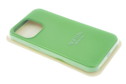 Чехол-накладка для iPhone 13 Pro VEGLAS SILICONE CASE NL закрытый ярко-зеленый (31) оптом, в розницу Центр Компаньон фото 2