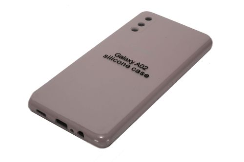 Чехол-накладка для Samsung A022G A02 SILICONE CASE закрытый светло-розовый (18) оптом, в розницу Центр Компаньон фото 2