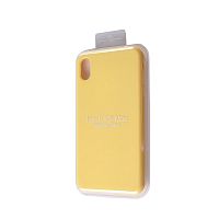 Купить Чехол-накладка для iPhone XS Max VEGLAS SILICONE CASE NL желтый (4) оптом, в розницу в ОРЦ Компаньон