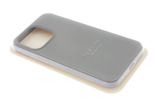 Чехол-накладка для iPhone 13 Pro VEGLAS SILICONE CASE NL закрытый серый (23) оптом, в розницу Центр Компаньон фото 2
