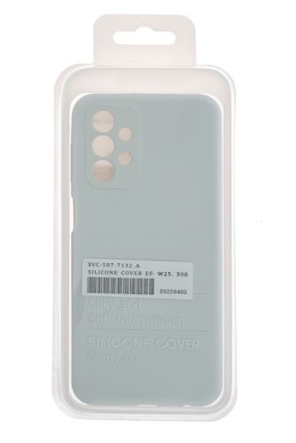 Чехол-накладка для Samsung A235F A23 SILICONE CASE OP закрытый белый (9) оптом, в розницу Центр Компаньон фото 4
