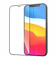 Защитное стекло для iPhone 12/12 Pro HOCO G1 Fast Attach черный - фото