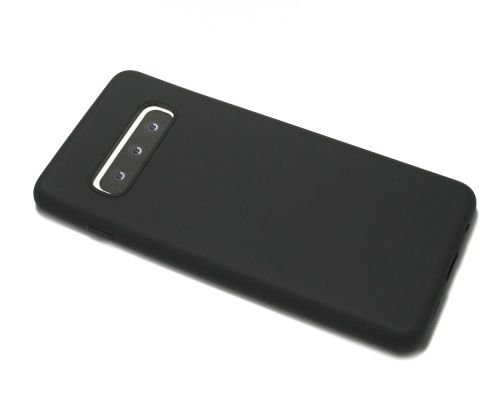 Чехол-накладка для Samsung G973 S10 LATEX черный оптом, в розницу Центр Компаньон фото 3