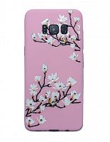Купить Чехол-накладка для Samsung G950F S8 FASHION Розовое TPU стразы Вид 9 оптом, в розницу в ОРЦ Компаньон