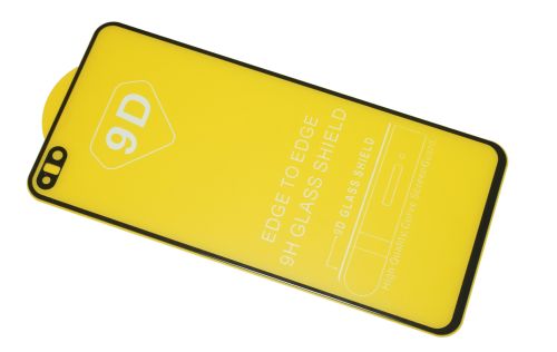 Защитное стекло для HUAWEI P40 FULL GLUE (желтая основа) картон черный оптом, в розницу Центр Компаньон фото 2