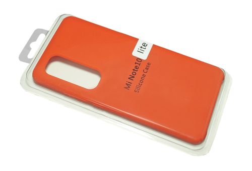 Чехол-накладка для XIAOMI Mi Note 10 Lite SILICONE CASE красный (1) оптом, в розницу Центр Компаньон фото 2
