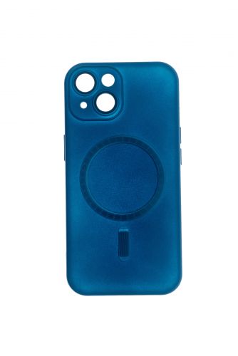 Чехол-накладка для iPhone 15 VEGLAS Lens Magnetic синий оптом, в розницу Центр Компаньон