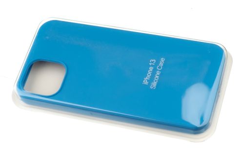 Чехол-накладка для iPhone 13 SILICONE CASE закрытый синий (3) оптом, в розницу Центр Компаньон фото 2