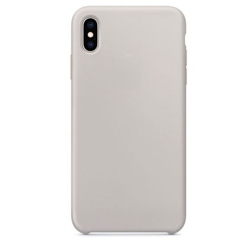 Чехол-накладка для iPhone X/XS SILICONE CASE AAA серый оптом, в розницу Центр Компаньон