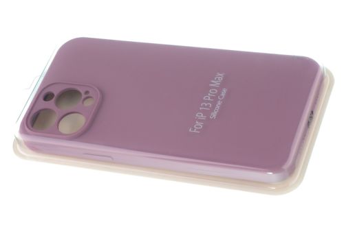 Чехол-накладка для iPhone 13 Pro Max VEGLAS SILICONE CASE NL Защита камеры лавандовый (62) оптом, в розницу Центр Компаньон фото 2