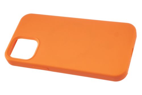 Чехол-накладка для iPhone 12 Mini SILICONE TPU поддержка MagSafe оранжевый коробка оптом, в розницу Центр Компаньон фото 2