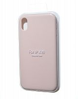 Купить Чехол-накладка для iPhone XR VEGLAS SILICONE CASE NL закрытый светло-розовый (19) оптом, в розницу в ОРЦ Компаньон