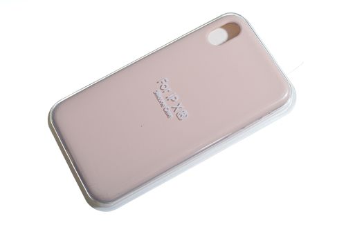 Чехол-накладка для iPhone XR VEGLAS SILICONE CASE NL закрытый светло-розовый (19) оптом, в розницу Центр Компаньон фото 2