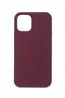 Купить Чехол-накладка для iPhone 12 Mini SILICONE TPU NL поддержка MagSafe бордовый коробка оптом, в розницу в ОРЦ Компаньон