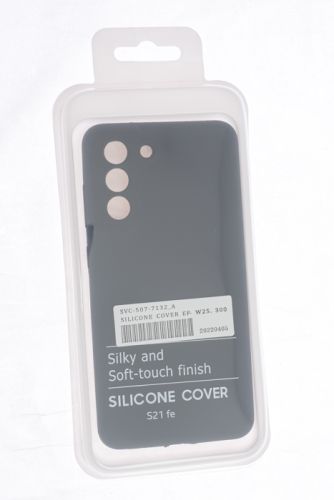 Чехол-накладка для Samsung G9900F S21 FE SILICONE CASE NL OP закрытый черный (3) оптом, в розницу Центр Компаньон фото 4