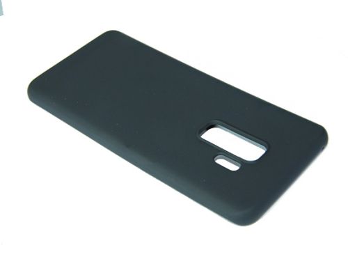 Чехол-накладка для Samsung G965F S9 Plus SOFT TOUCH TPU ЛОГО черный оптом, в розницу Центр Компаньон фото 3
