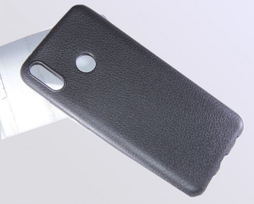 Чехол-накладка для HUAWEI P Smart 2019 FASHION LITCHI TPU черный - оптовая продажа Чехол-накладка для HUAWEI P Smart 2019 FASHION LITCHI TPU черный - фото