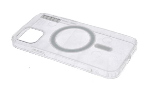 Чехол-накладка для iPhone 12/12 Pro Clear TPU поддержка MagSafe Pop-up window прозрачный коробка оптом, в розницу Центр Компаньон фото 2