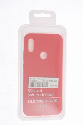 Чехол-накладка для HUAWEI Honor 8A/Y6 2019 SILICONE CASE NL OP закрытый красный (1) - оптовая продажа фото 4 Чехол-накладка для HUAWEI Honor 8A/Y6 2019 SILICONE CASE NL OP закрытый красный (1) - фото фото 4