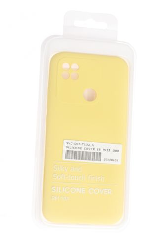 Чехол-накладка для XIAOMI Redmi 10A SILICONE CASE NL OP закрытый желтый (20) оптом, в розницу Центр Компаньон фото 4