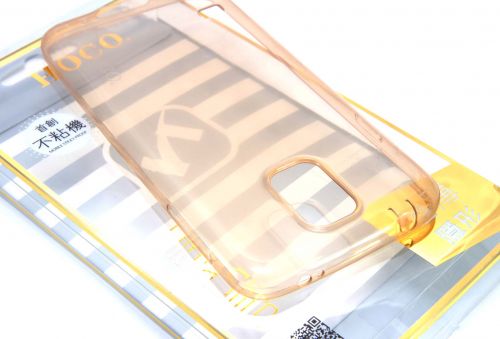 Чехол-накладка для Samsung G900H/i9600 S5 HOCO LIGHT TPU зол - фото фото 2