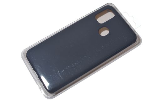 Чехол-накладка для Samsung M307F M30s SILICONE CASE закрытый темно-серый (5) оптом, в розницу Центр Компаньон фото 2