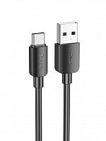 Кабель USB Type-C HOCO X96 Hyper 27W 1.0м черный - фото