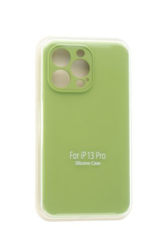 Чехол-накладка для iPhone 13 Pro SILICONE CASE Защита камеры оливковый (1) оптом, в розницу Центр Компаньон