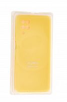Чехол-накладка для Samsung M127F M12 SILICONE CASE закрытый желтый (20) - фото