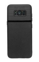 Купить Чехол-накладка для Samsung G950H S8 NEW LINE LITCHI TPU черный оптом, в розницу в ОРЦ Компаньон