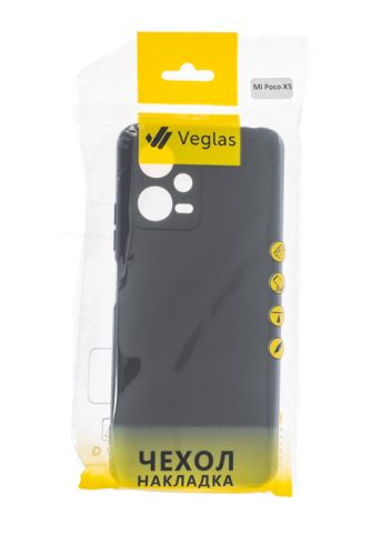 Чехол-накладка для XIAOMI Poco X5 VEGLAS Air Matte черный оптом, в розницу Центр Компаньон фото 3
