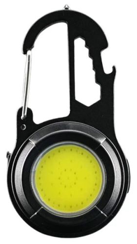Фонарь-брелок LED аккумулятор MultiTool 8в1 черный оптом, в розницу Центр Компаньон фото 3