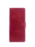 Чехол-книжка для XIAOMI Redmi 12 VEGLAS BUSINESS PLUS красный - фото