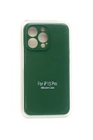 Купить Чехол-накладка для iPhone 13 Pro SILICONE CASE Защита камеры хаки (64) оптом, в розницу в ОРЦ Компаньон