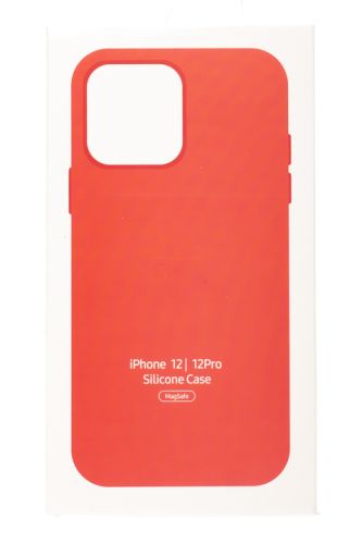 Чехол-накладка для iPhone 12\12 Pro SILICONE TPU поддержка MagSafe розовый коробка оптом, в розницу Центр Компаньон фото 4
