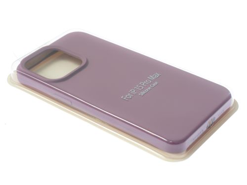 Чехол-накладка для iPhone 15 Pro Max SILICONE CASE закрытый лавандовый (62) оптом, в розницу Центр Компаньон фото 2