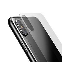 Защитное стекло для iPhone X/XS 0.33mm ЗАДНЕЕ пакет - фото