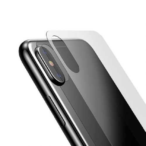 Защитное стекло для iPhone X/XS 0.33mm ЗАДНЕЕ пакет - фото
