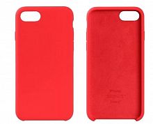 Чехол-накладка для iPhone 6/6S ALCANTARA CASE красный - фото