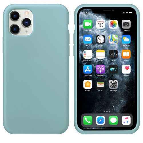 Чехол-накладка для iPhone 11 Pro VEGLAS SILICONE CASE закрытый бирюзовый (21) - оптовая продажа Чехол-накладка для iPhone 11 Pro VEGLAS SILICONE CASE закрытый бирюзовый (21) - фото