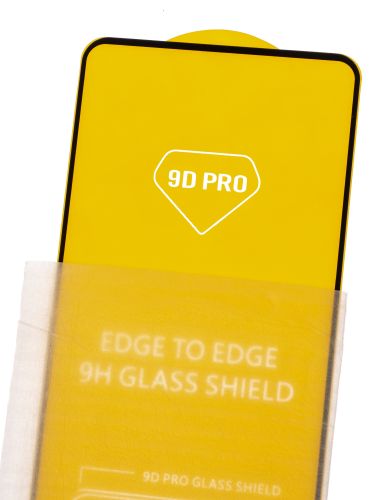 Защитное стекло для HUAWEI Honor X8 FULL GLUE (желтая основа) пакет черный оптом, в розницу Центр Компаньон фото 3