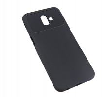 Чехол-накладка для Samsung J610F J6+ 2018 STREAK TPU черный - фото