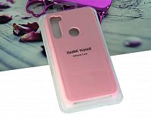Чехол-накладка для XIAOMI Redmi Note 8 SILICONE CASE розовый - фото