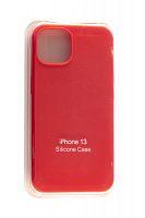 Купить Чехол-накладка для iPhone 13 SILICONE CASE закрытый красная (14) оптом, в розницу в ОРЦ Компаньон