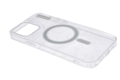 Чехол-накладка для iPhone 13 Pro Max Clear TPU поддержка MagSafe Pop-up window прозрачный коробка оптом, в розницу Центр Компаньон фото 2
