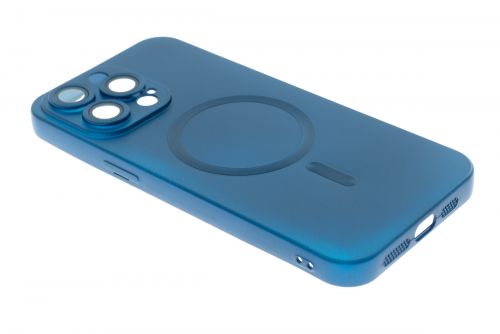 Чехол-накладка для iPhone 15 Pro Max VEGLAS Lens Magnetic синий оптом, в розницу Центр Компаньон фото 2