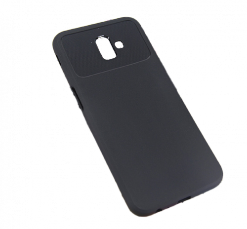 Чехол-накладка для Samsung J610F J6+ 2018 STREAK TPU черный - фото