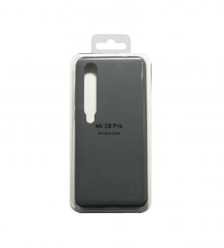 Чехол-накладка для XIAOMI Mi 10 Pro SILICONE CASE закрытый темно-серый (5) - оптовая продажа Чехол-накладка для XIAOMI Mi 10 Pro SILICONE CASE закрытый темно-серый (5) - фото